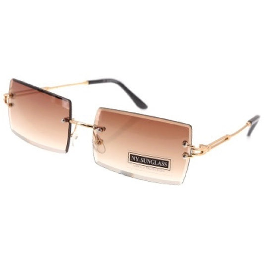 1051-Brown Fashion Sunglasses