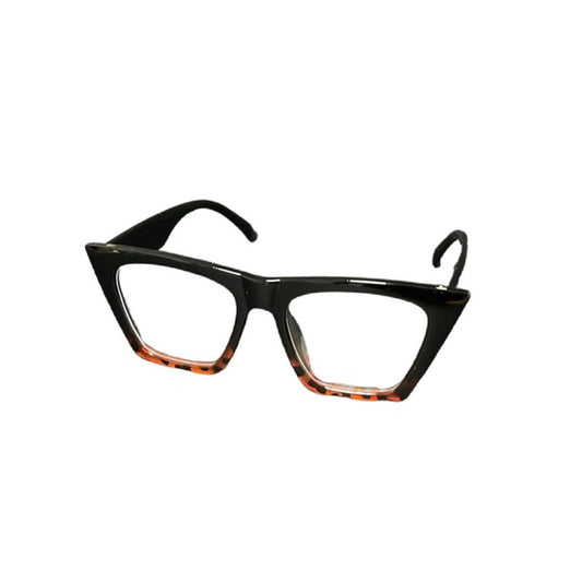 1159-Blue Light Blocking Fashion Glasses-Black/Leopard