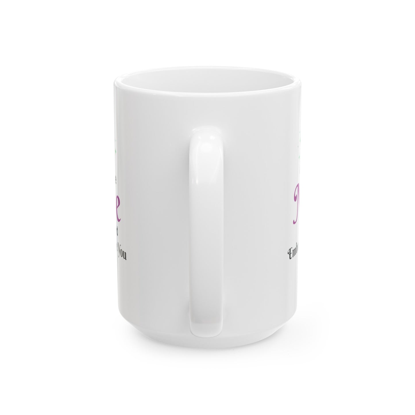 MCM01- Rise Above The Noise Ceramic Mug, (11oz, 15oz)