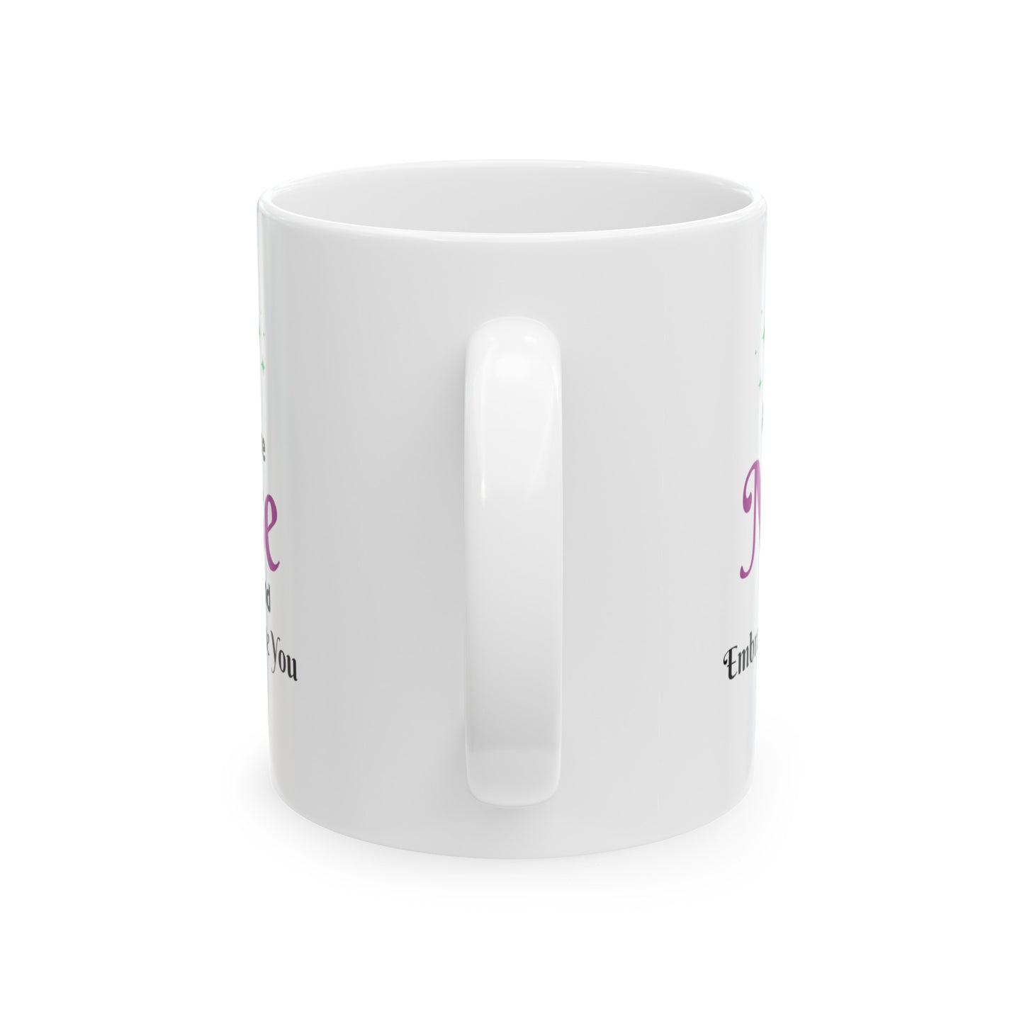 MCM01- Rise Above The Noise Ceramic Mug, (11oz, 15oz)